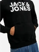 Худи мужское Jack & Jones 12152840-Black 2XL Черное (5714487214892) - изображение 5