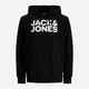 Худи мужское Jack & Jones 12152840-Black 2XL Черное (5714487214892) - изображение 7