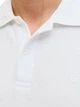 Поло длинное мужское Jack & Jones 12268130-White XL Белое (5715671962339) - изображение 5