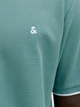 Поло длинное мужское Jack & Jones 12268130-Mineral Blue M Мятное (5715830455221) - изображение 5
