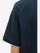 Поло длинное мужское Jack & Jones 12268130-Sky Captain L Темно-синее (5715612920503) - изображение 6