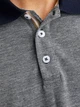 Поло длинное мужское Jack & Jones 12274681-Maritime Blue S Серое (5715714374884) - изображение 6