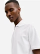 Поло длинное мужское Jack & Jones 12292992-Bright White S Белое (5715867696406) - изображение 4