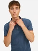 Поло длинное мужское Jack & Jones 12136668-Denim Blue M Синее (5714499743779) - изображение 4