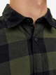 Рубашка хлопковая мужская Jack & Jones 12181602-Dusty Olive L Темно-зеленая (5714917884701) - изображение 6