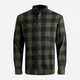 Рубашка хлопковая мужская Jack & Jones 12181602-Dusty Olive L Темно-зеленая (5714917884701) - изображение 7