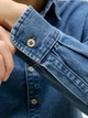 Рубашка хлопковая мужская Jack & Jones 12289227-Blue Denim XL Голубая (5715829867011) - изображение 5