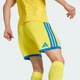 Мужские домашние шорты Ukraine 26 adidas JZ4625 (M) желтый (4068821283121) - изображение 6