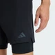 Мужские шорты 2в1 D4T WORKOUT adidas KF6431 (M) черный (4068822242752) - изображение 5