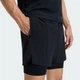 Мужские шорты 2в1 D4T WORKOUT adidas KF6431 (M) черный (4068822242752) - изображение 6