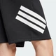 Мужские шорты Future Icons 3-Stripes adidas JD4884 (L) черный (4067906031237) - изображение 5