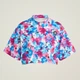Женская укороченная футболка adidas by Stella McCartney Printed adidas JD8620 (L) бирюзовый (4067896173580) - изображение 6