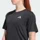 Женская футболка adi365 Running Essentials adidas JZ7808 (XL) черный (4068822608329) - изображение 4