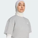 Жіноча футболка Power Essentials Workout Oversized adidas KF3757 (S) сірий (4068815396882) - зображення 4