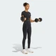 Женская футболка Power Essentials Workout Contour adidas KD0108 (XS) черный (4068815227148) - изображение 4