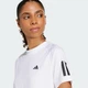 Жіноча футболка Club 3-Stripes Tennis Climacool adidas JN7094 (S) білий (4067905877584) - зображення 5