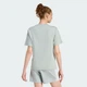 Женская футболка Essentials Small Logo Cotton adidas KC5248 (L) зеленый (4068805233982) - изображение 2