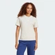 Жіноча футболка Essentials Small Logo Cotton adidas JI6079 (XL) бежевий (4067902854090) - зображення 1