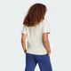 Жіноча футболка Essentials Small Logo Cotton adidas JI6079 (XL) бежевий (4067902854090) - зображення 2