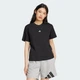 Женская футболка Essentials Small Logo Cotton adidas JC5943 (2XL) черный (4067905787937) - изображение 1