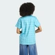 Женское джерси Graphic Football Allover Print adidas JW2771 (L) синий (4068808449823) - изображение 2