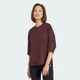 Жіноча футболка ALL SZN Soft Lux Loose adidas JW5067 (2XS) коричневий (4068808562638) - зображення 1