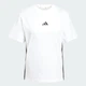 Женская футболка Essentials 3-Stripes Cotton adidas JD0844 (M) белый (4067887466042) - изображение 6