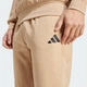 Мужские джоггеры Essentials Feelcozy Fleece adidas JX5665 (XL) коричневый (4067907605055) - изображение 4
