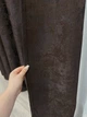 Комплект готових штор VR-Textil Жакард Sultan XO № 1122ш Венге 100х270 см 2 шт (31-519) - зображення 7