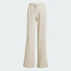 Женские спортивные брюки Essentials Small Logo Feel Cozy Open-Hem adidas JC5922 (2XS) бежевый (4067891969232) - изображение 6