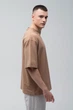Чоловіча Футболка Sun`s House розмір: L\XL Коричневий (арт. RY-U0104M-brown) - зображення 3