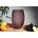 Ваза для квітів Egg Hobnail Underlay Violet, d15 3500 ml KLIMCHI 8215/23-327/27 - зображення 2