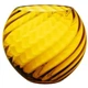 Ваза для квітів Egg Marika бурштинова, діаметр 15 см, 1800 мл KLIMCHI 8215/23-85/21 - изображение 1