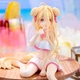 Аниме фигурка FuRyu Мукуро Хошимия Mukuro Hoshimiya Noodle Stopper Figure Swimsuit Ver Рандеву с жизнью 5 13 см - изображение 3
