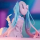 Аниме фигурка SEGA Вокалоид Хацуне Мику Рам Ram Stopper Another Color Жизнь в альтернативном мире с нуля 14.5 см - изображение 6