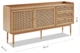 Буфет Solana, Natural wood - изображение 6