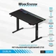Игровой компьютерный стол для геймера Fantech DW114 с регулировкой высоты электрическим приводом режимом памяти и RGB подсветкой - изображение 2