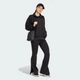 Женская олимпийка ALL SZN Soft Lux Loose Full-Zip adidas JM1658 (XL) черный (4068808459334) - изображение 4