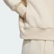 Жіноча толстовка SOFT LUX FULL-ZIP adidas KT0443 (S) бежевий (4068822051934) - зображення 6