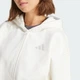 Жіноче худі ALL SZN Fleece Full-Zip adidas JD4689 (XS) білий (4067905949731) - зображення 4