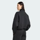 Жіноча олімпійка Off Placed 3-Stripes Zip Up adidas JX2705 (XL) чорний (4068808277518) - зображення 2