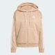 Женская толстовка Essentials 3-Stripes Full-Zip Fleece adidas JX7706 (XL) коричневый (4068807312333) - изображение 6