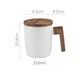 Чашка MORO Wood White 350 мл M-4382W - изображение 1