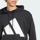 Чоловіче худі Essentials Big Logo French Terry adidas IN6164 (XS) чорний (4067905806669) - зображення 4