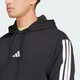 Мужское худи Essentials 3-Stripes French Terry adidas JD1874 (M) черный (4067905730346) - изображение 5