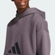 Чоловіче худі Future Icons 3 Bar Logo adidas JD4897 (XS) сірий (4067891890680) - зображення 4