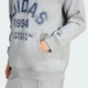 Мужское худи VARSITY adidas KE2239 (XL) серый (4068805113789) - изображение 5