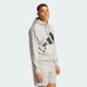 Мужское худи Essentials Big Logo Fleece adidas IN6160 (2XL) серый (4067905855711) - изображение 3