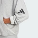 Мужское худи Essentials Loose-Fit 3 Bar Logo French Terry adidas JF3591 (M) серый (4067905715831) - изображение 5