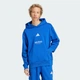 Мужское худи ALL SZN Fleece Graphic adidas JJ3667 (S) синий (4067902893396) - изображение 1